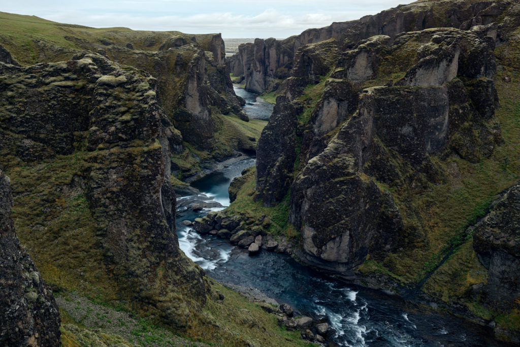 An image of the Fjaðrárgljúfur Canyon taken by Paul Reiffer