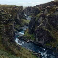 An image of the Fjaðrárgljúfur Canyon taken by Paul Reiffer