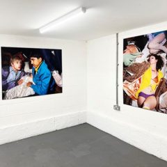 Exhibition shot of photography exhibition